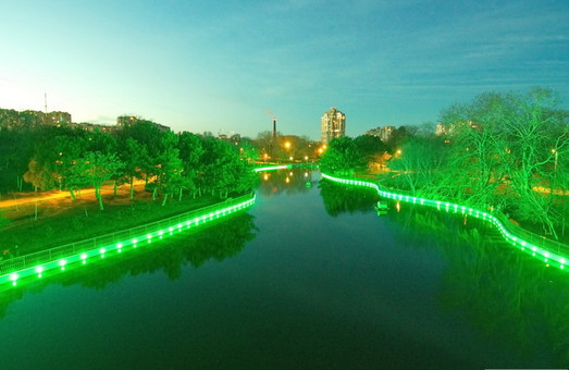 Светомузыкальный парк Победы в Одессе еще пополнили Wi-Fi