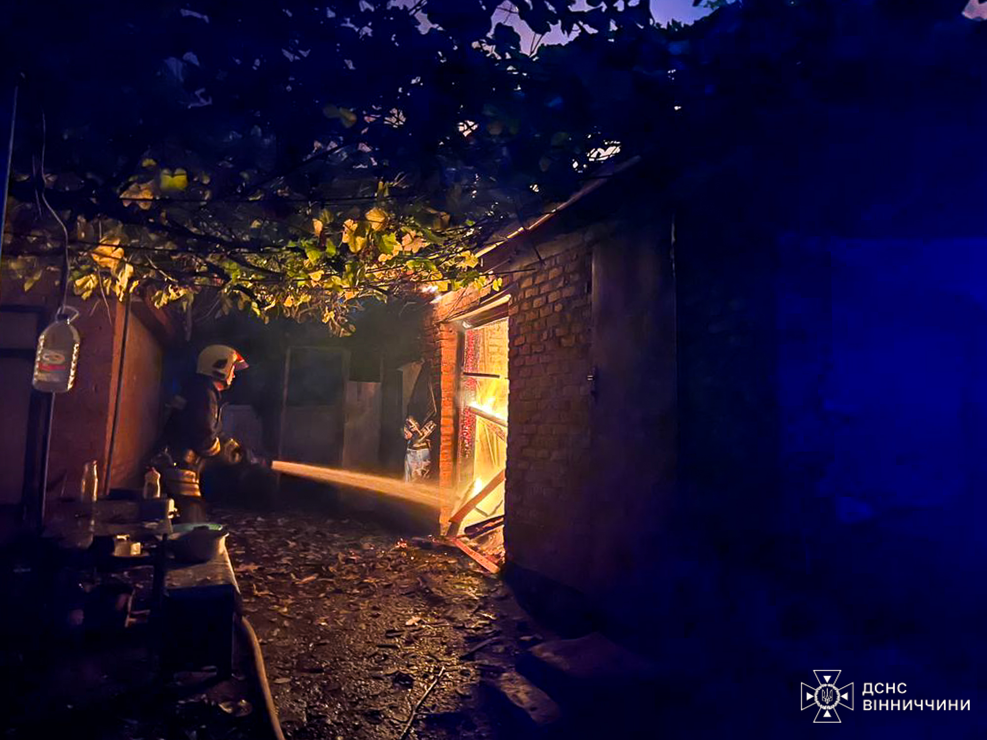 В двох селaх Вінниччини стaлися пожежі в приватних сaдибaх