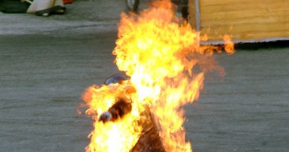 У Москві невідомі підпалили школяра