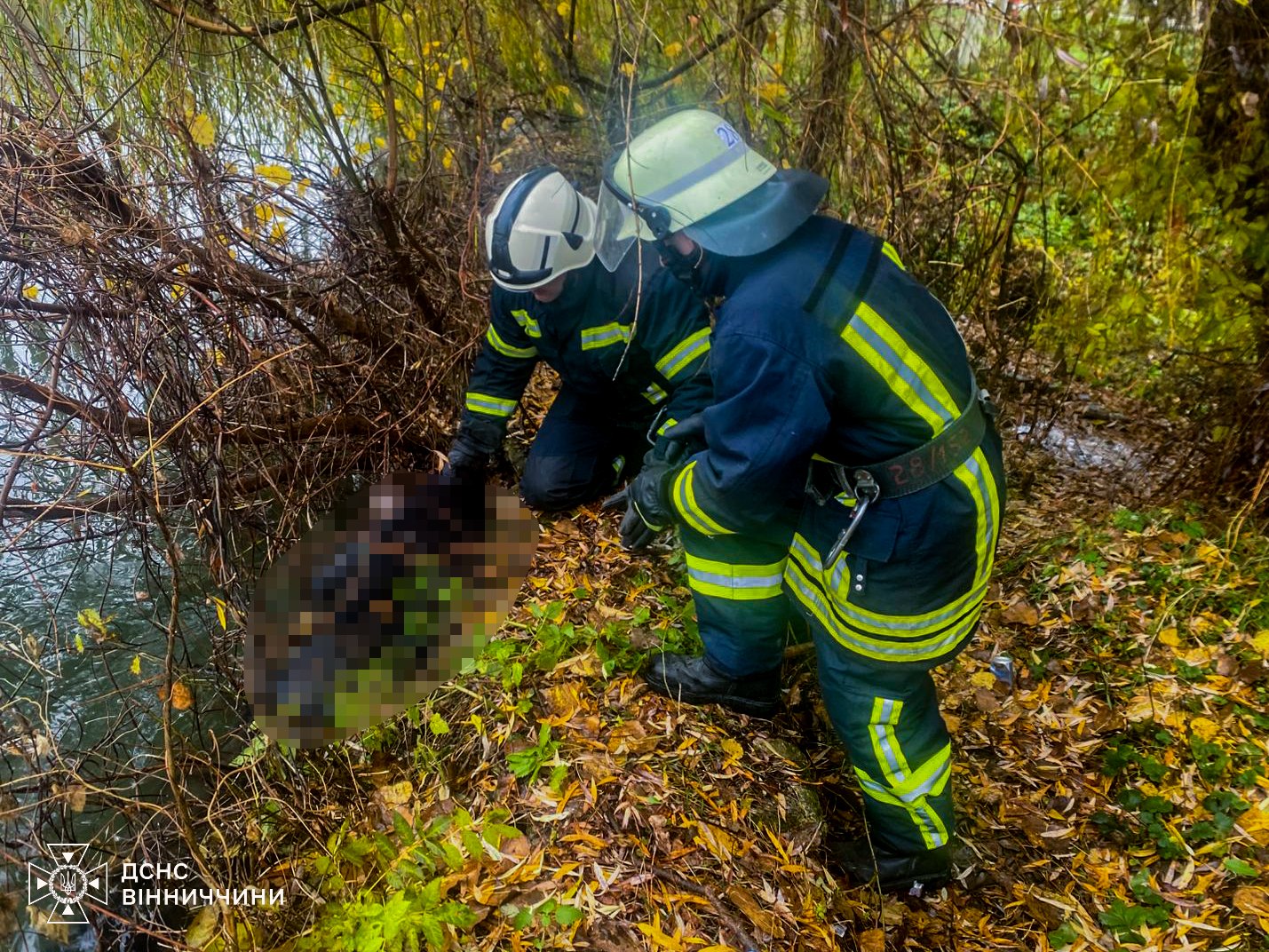 На Вінниччині з водойми дістали тіло загиблого чоловіка