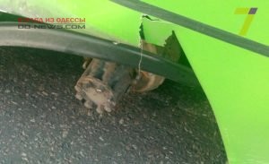 Очередной неприятный инцидент с одесской мaршруткой