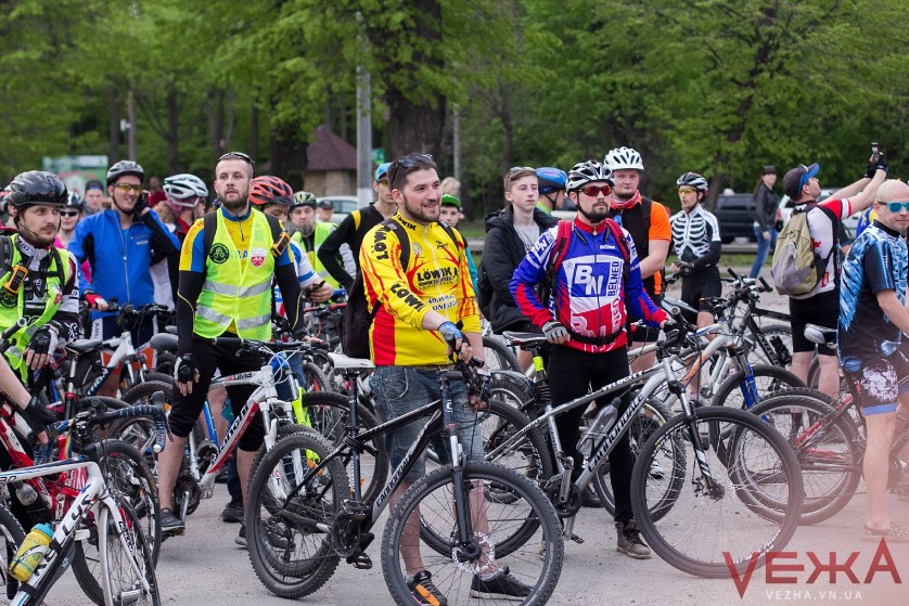 Вінницька велоспільнота перевірила якість велодоріжок у місті