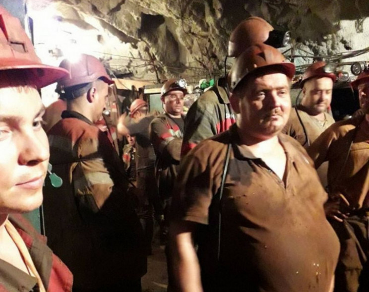 Мітинг під землею: українські шахтарі вимагають збільшення заробітних плат 