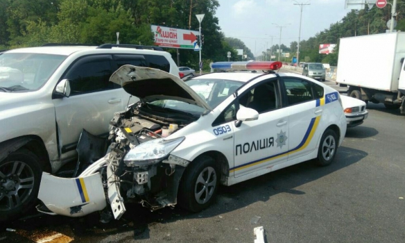 Близько 500 ДТП за участю патрульних сталися за рік в Україні