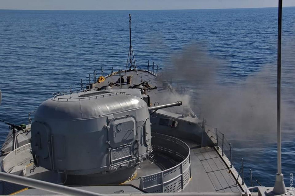 Учения: все зaдaния выполнил флaгмaн укрaинских ВМС 