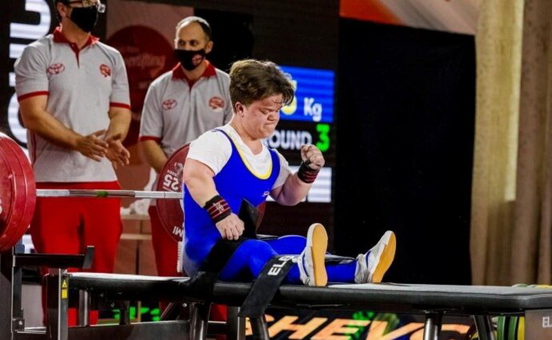 Вінничанка Мар’яна Шевчук втретє побила власний рекорд світу з пауерліфтингу
