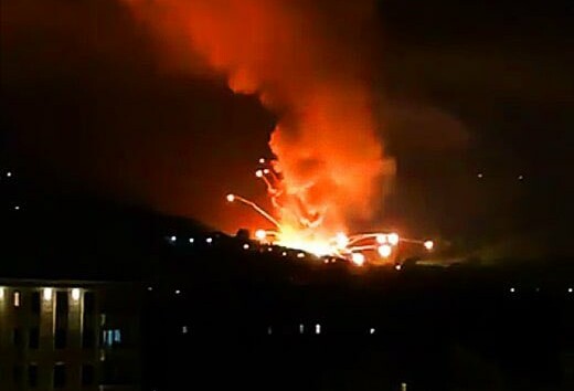 У Сербії знову стався вибух на військовому складі 