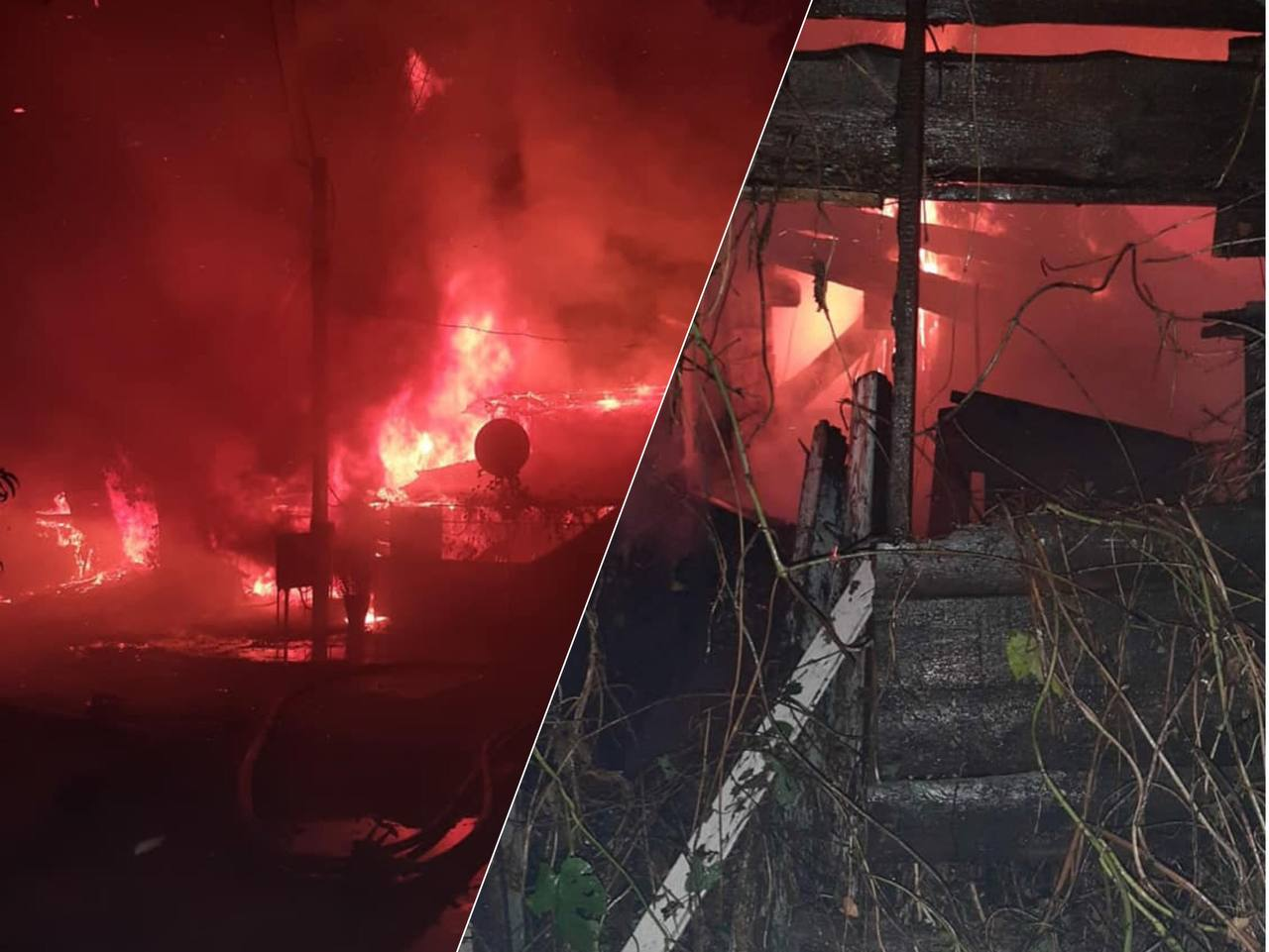 У Чорноморську згорів житловий будинок