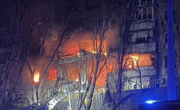 Одеса – у місті пожежі, пошкоджено житлові будинки, дитячий садочок, храм