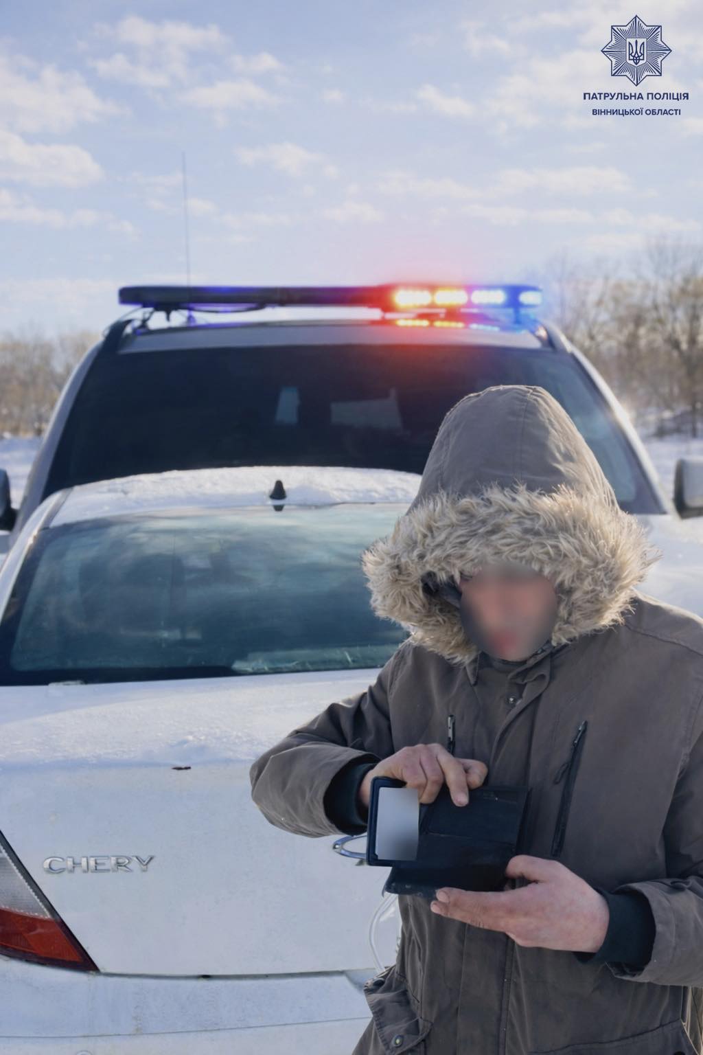 У Вінниці зупинили водія, який утретє за рік сів за кермо з ознаками сп’яніння