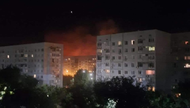 Уночі окупанти обстріляли Енергодар