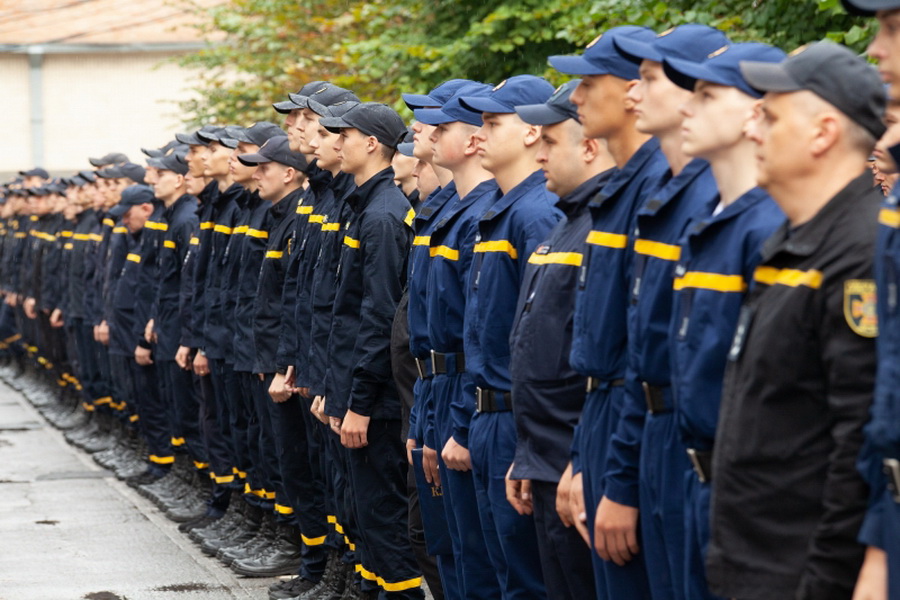 У Вінниці склали присягу майбутні рятувальники