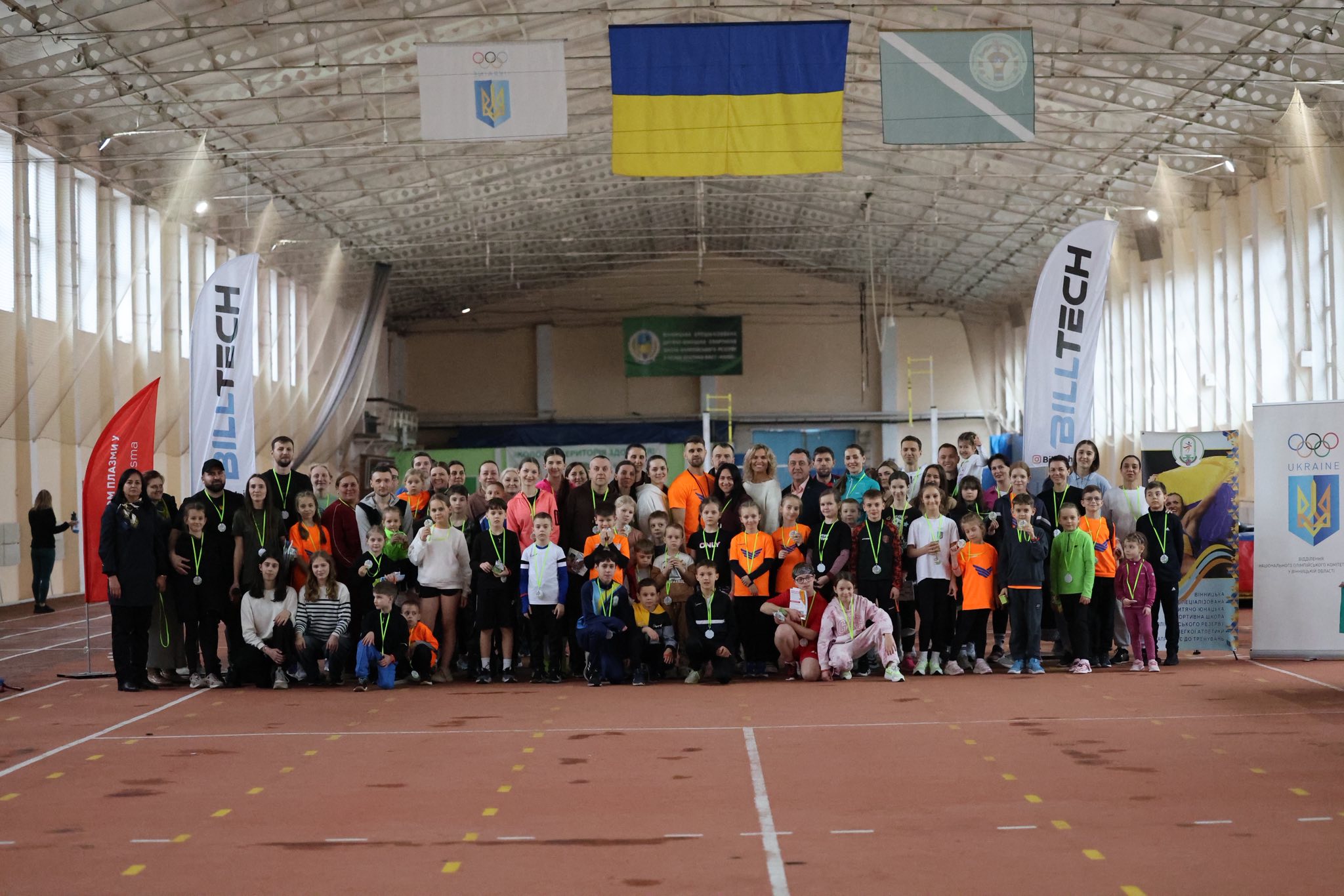 У Вінниці відбувся «Легкоатлетичний батл: Діти vs Батьки» за участі олімпійської чемпіонки Наталі Добринської