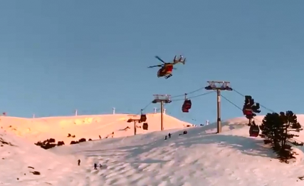 У французьких Альпах врятували 150 осіб, які застрягли на канатній дорозі