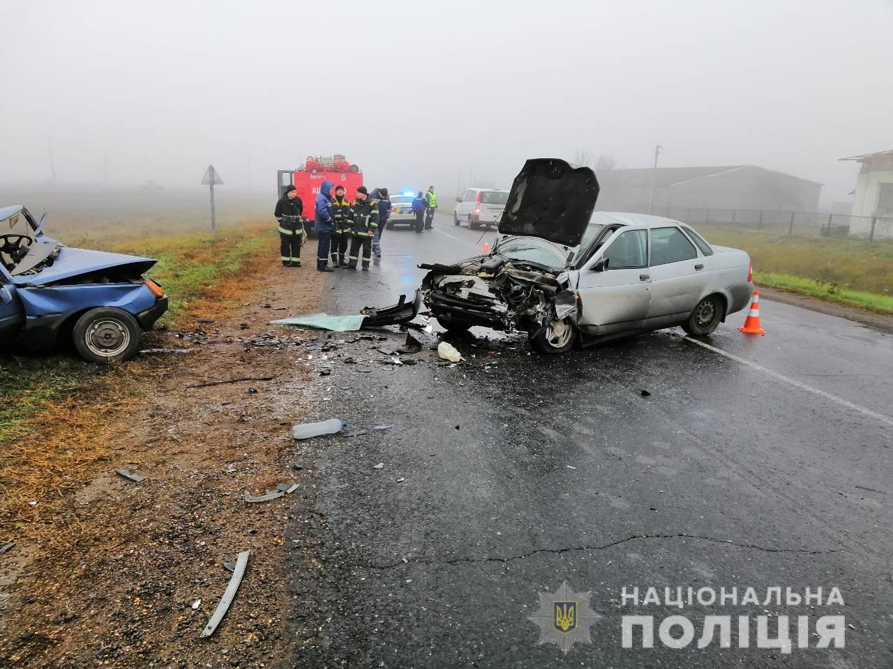 Наслідки жахливої ДТП на Полтавщині: 1 загиблий, 4 пораненних