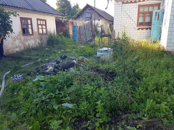 На Вінниччині загорівся приватний будинок