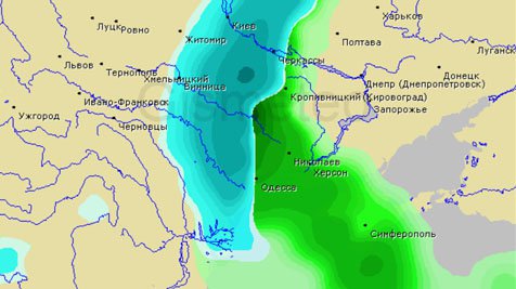 Катаклизм в Одессе перенесли