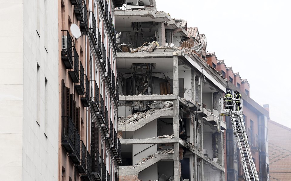 У центрі Мадрида стався вибух. Є загиблі