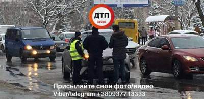 У Києві трапилась потрійна ДТП (Фото)