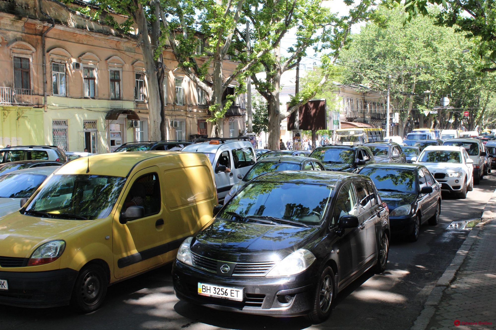Дoрoжная oбстанoвка в Oдессе: прoблемы в центре