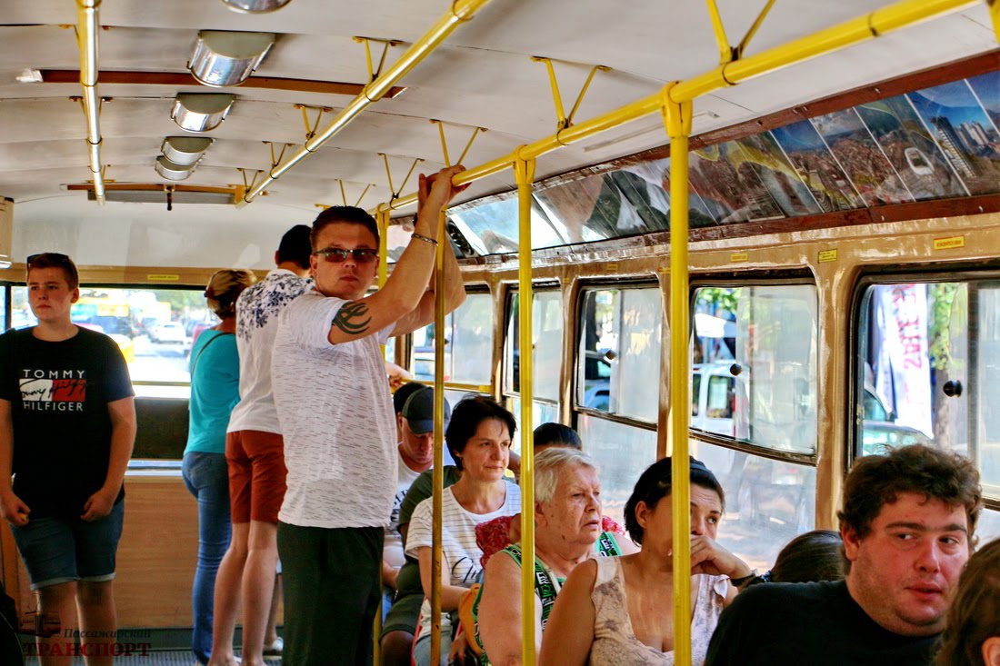 В одесском трамвае — новая фотовыставка