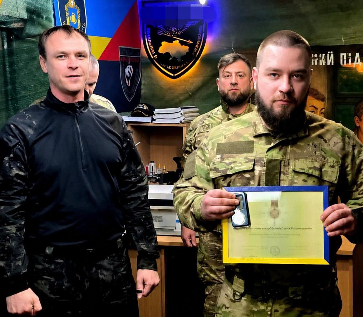 Від кіберполіції до фронту: захисника з Бершаді нагородили відзнакою Президента України