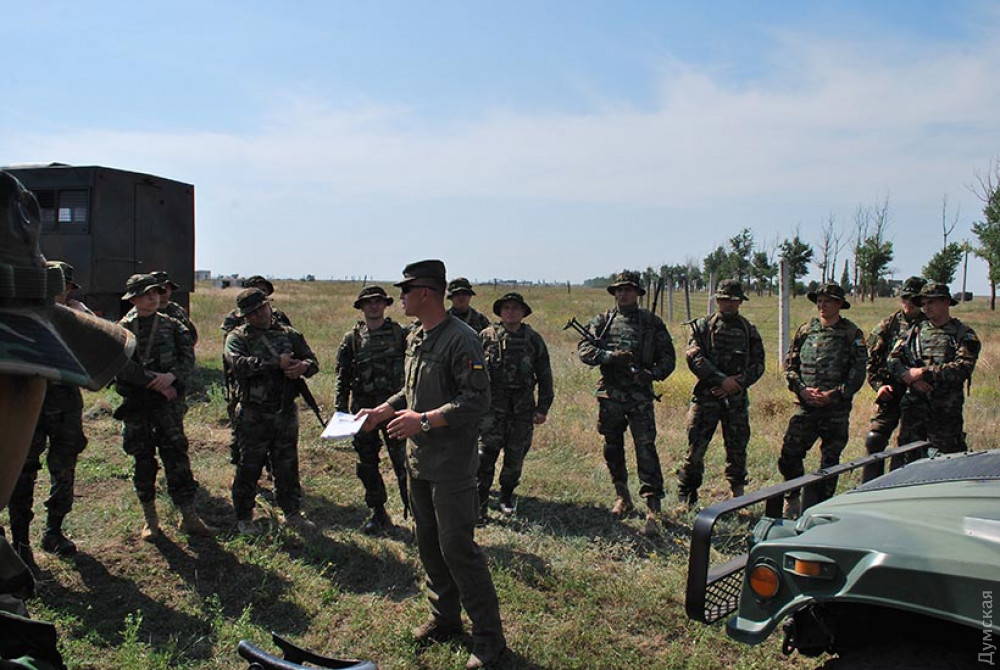 «Си Бриз»: укрaинские нaцгвaрдейцы учили военных Молдовы и Грузии  