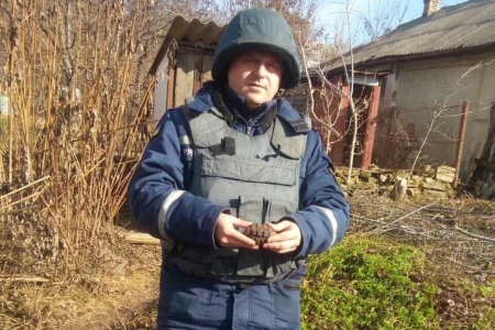 Житель Вінницької області знайшов гранату на власному подвір’ї
