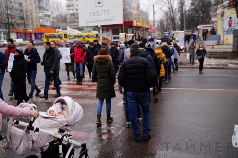 Одeсситы пeрeкрыли улицу Вильямсa (фото)
