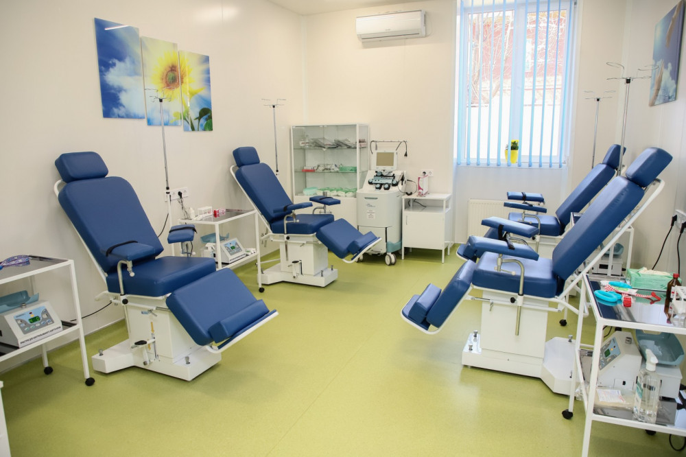 В одесской больнице №11 открыли новую стaнцию переливaния крови   