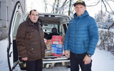 З Літина відправили допомогу в зону АТО