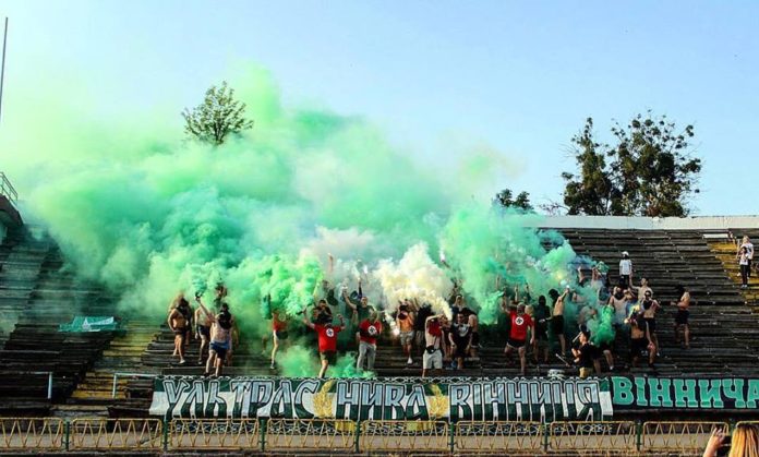 ГО "Ультрас Вінниці" заперечує свою причетність до пропаганди нацистської символіки під час футбольного матчу