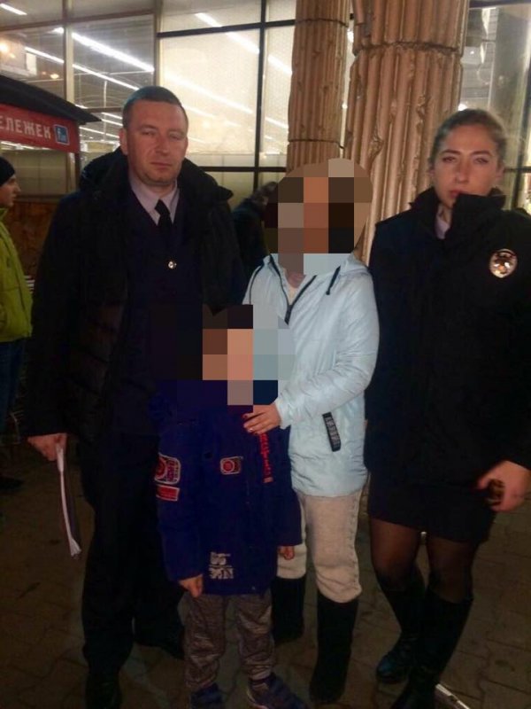 Потерявшегося ребенка нашли за полтора часа