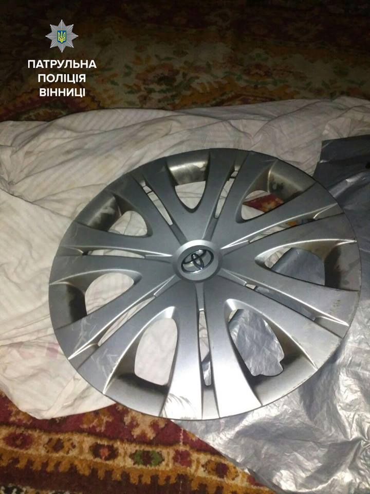 Вінничанин вночі викрадав деталі до автомобілів
