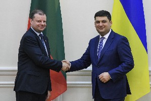 Гройсман запропонував Литві вийти на мільярд доларів товарообігу