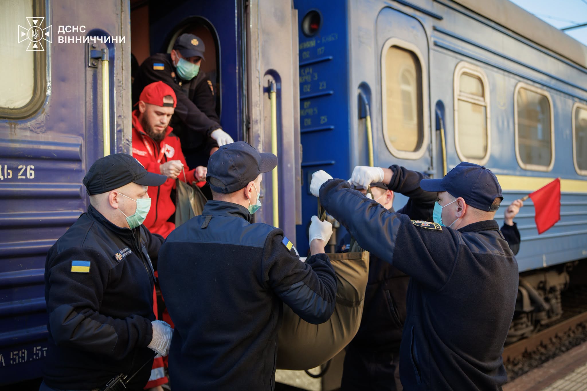 До Вінниці евакуаційним потягом прибули 10 жителів Харківщини