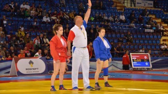 Українка стала двократної чемпіонкою світу з самбо 