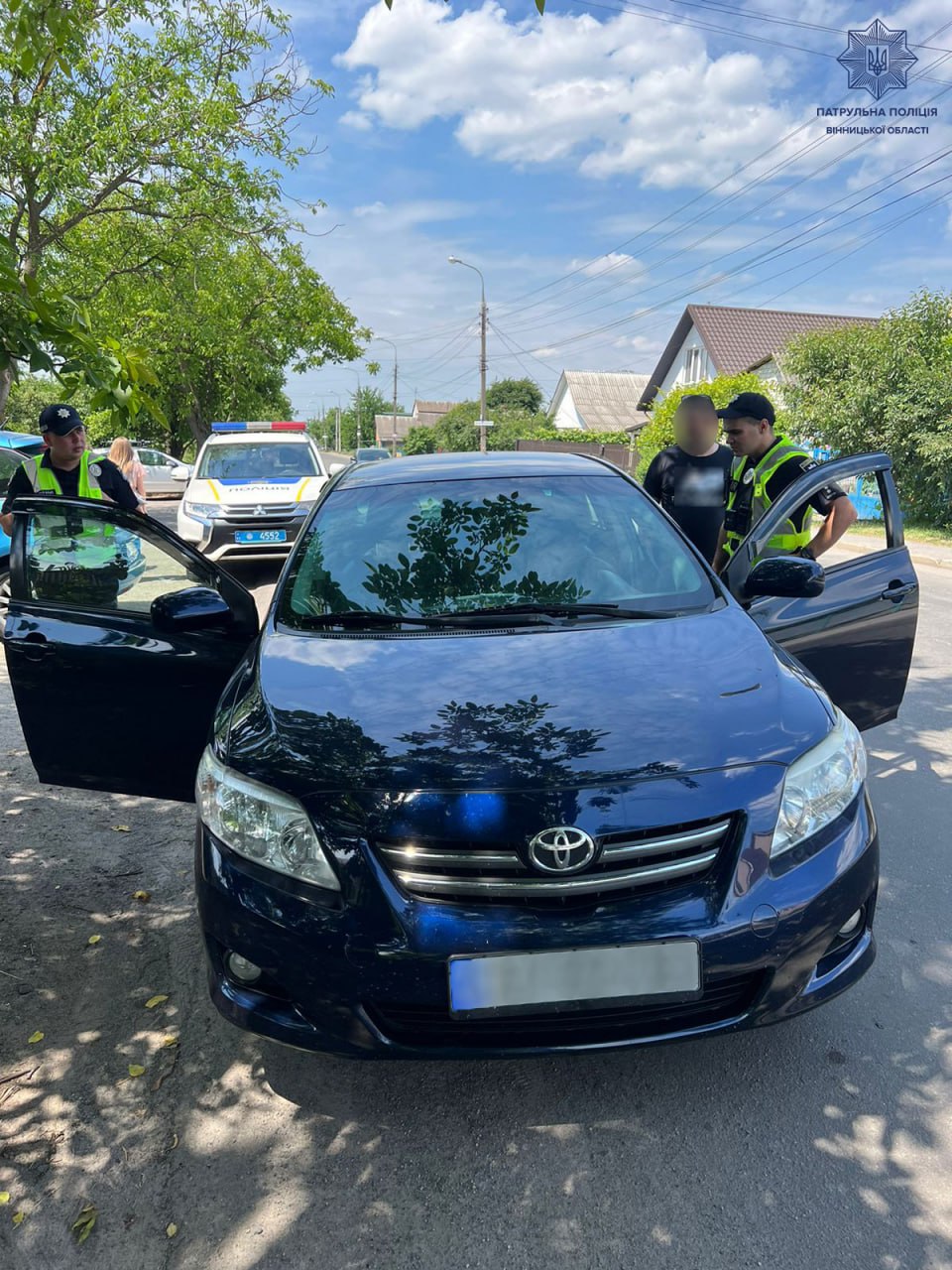 «Під кaйфом» тa без прaв: вінницькі прaвоохоронці зупинили порушникa ПДР 