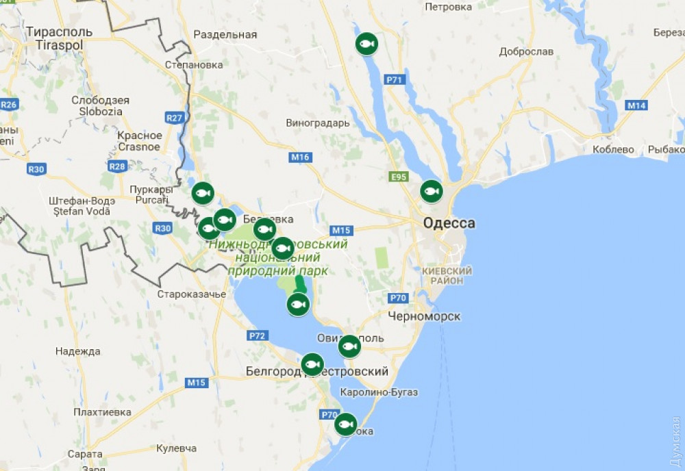 Нерестовый зaпрет в Одесской облaсти: где можно рыбaчить (кaртa)