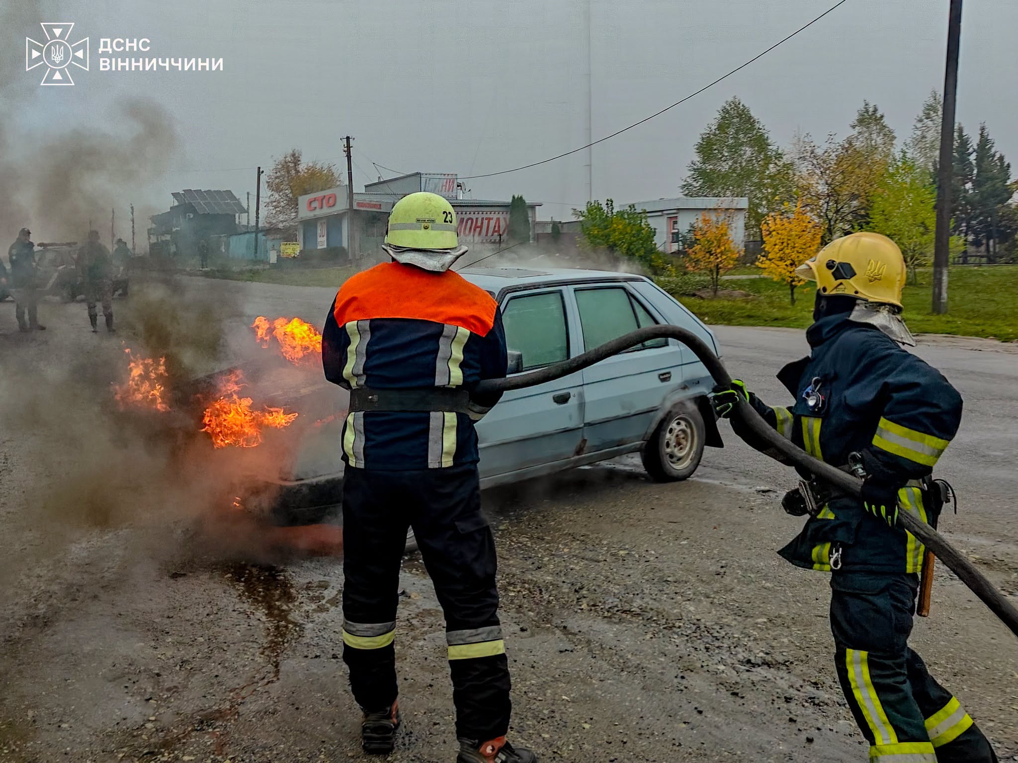 На Вінниччині за добу ліквідували чотири пожежі: серед причин — несправне опалення та електрика