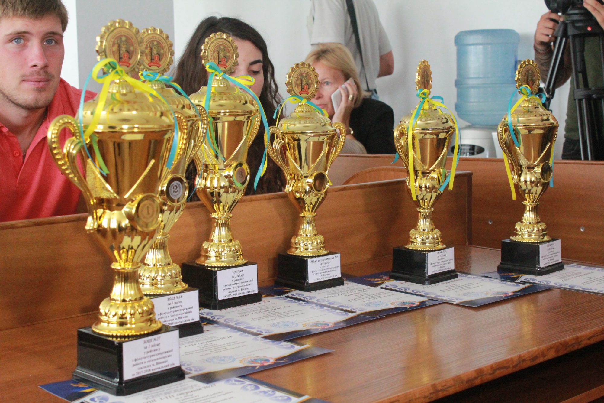 У Вінниці нагородили найкращих спортсменів