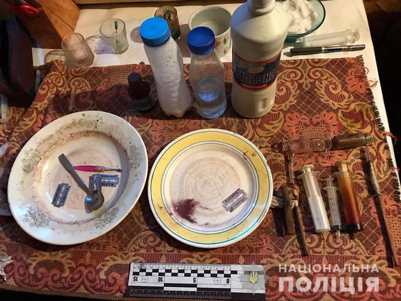Поліцейські Донеччини ліквідували притон для вживання дезоморфіну