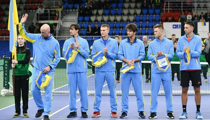 Оголосили склад збірної України на матч Кубка Девіса