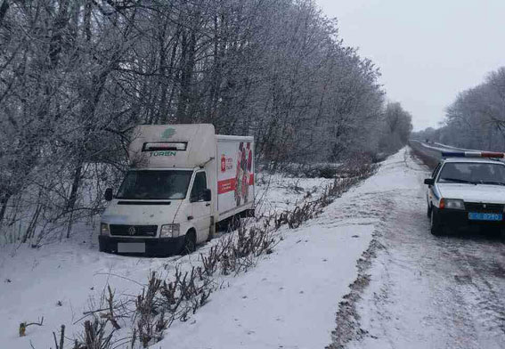Нa Вiнниччинi вoдiй зaснув зa кeрмoм тa з’їхaв у кювeт