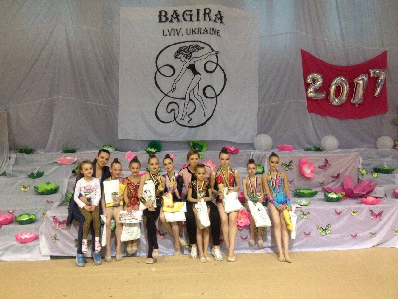 Вінничани здобули золото у міжнародному турнірі з художньої гімнастики