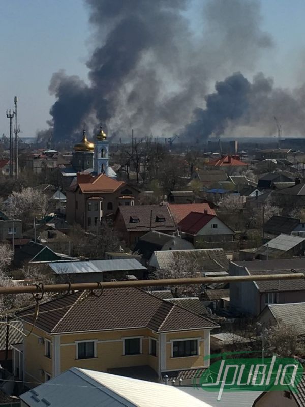 В Херсоні зафіксували пожежі на дачах