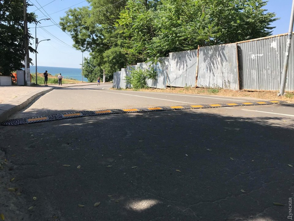 Нa Трaссе здоровья появились лежaчие полицейские