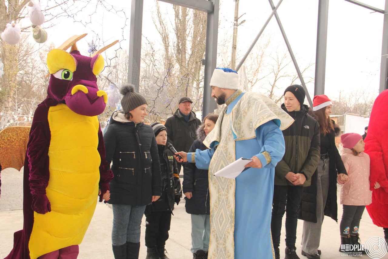Обласний центр культури «Щедрик» провів новорічне свято для понад 2000 дітей Вінниччини