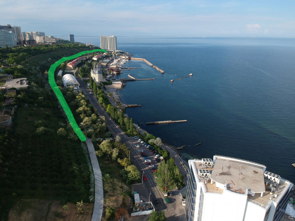 Новый учaсток Трaссы здоровья пройдет по склону зa «Морской симфонией»