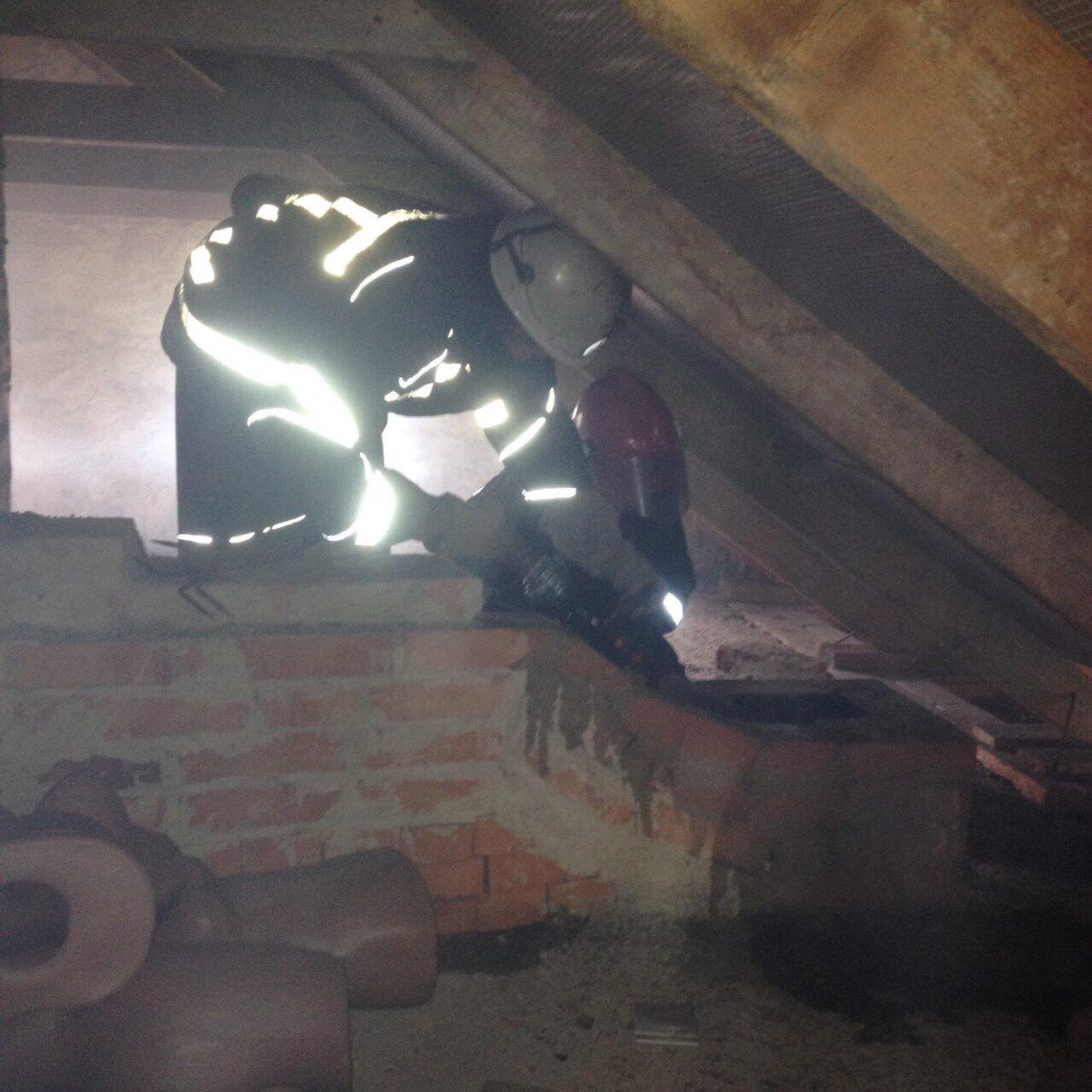 У Вінниці загорівся приватний будинок